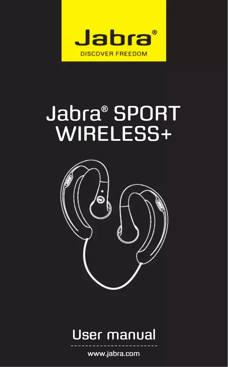Página 1 del manual Manual de usuario Jabra SPORT WIRELESS+