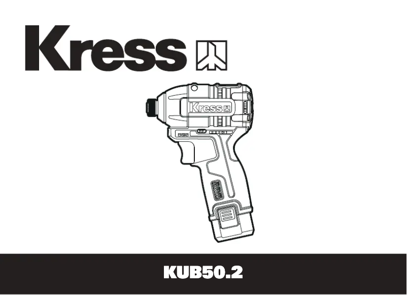 Página nº 1 - Manual de usuario Kress KUB50.2