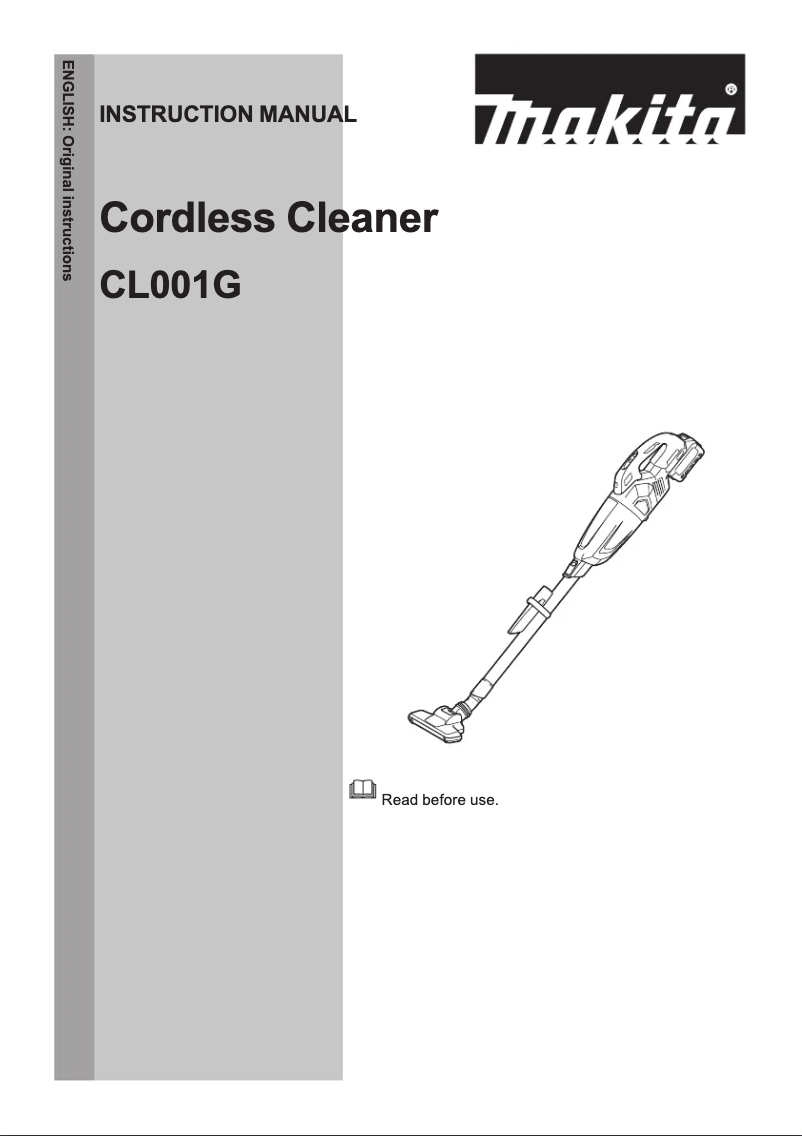 Imagen de la primera página del manual del dispositivo CL001GD225