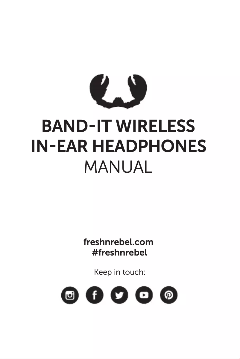 Página 1 del manual Manual de usuario Fresh 'n Rebel Band-it