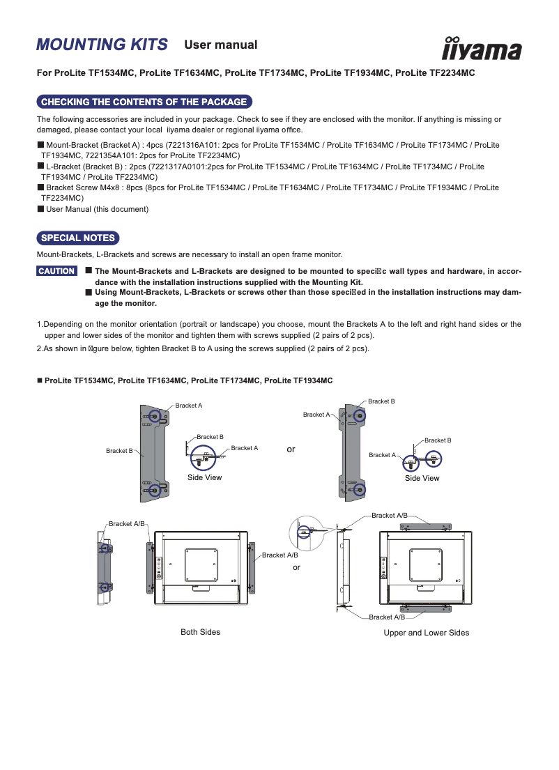 Imagen de la primera página del manual del dispositivo OMK1-1