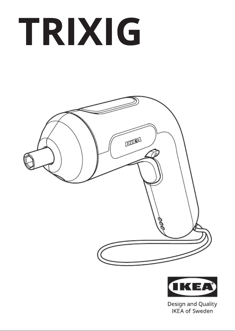 Imagen de la primera página del manual del dispositivo TRIXIG 605.669.72