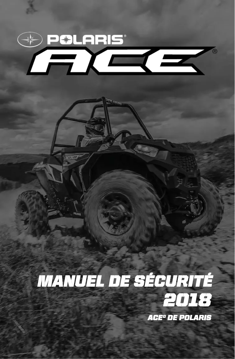 Página 1 del manual Manual de usuario Polaris Ace 570 (2018)