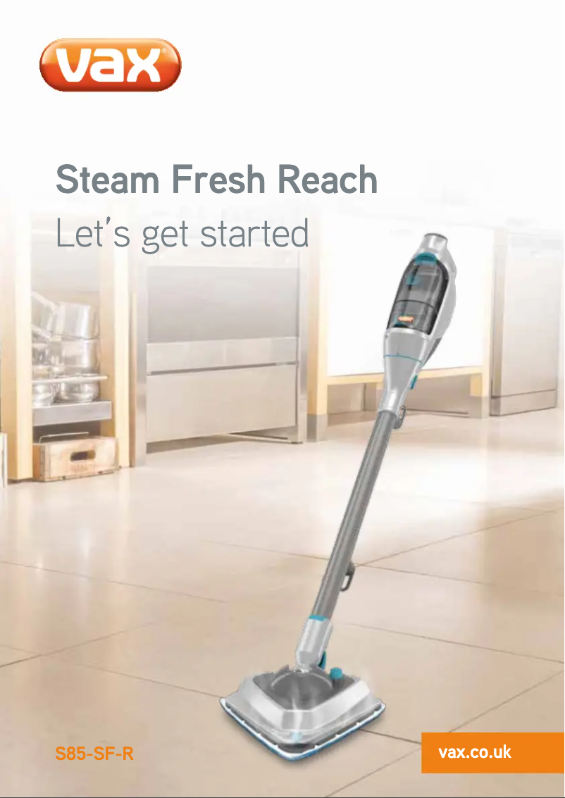 Página nº 1 - Manual de usuario Vax S85-SF-R
