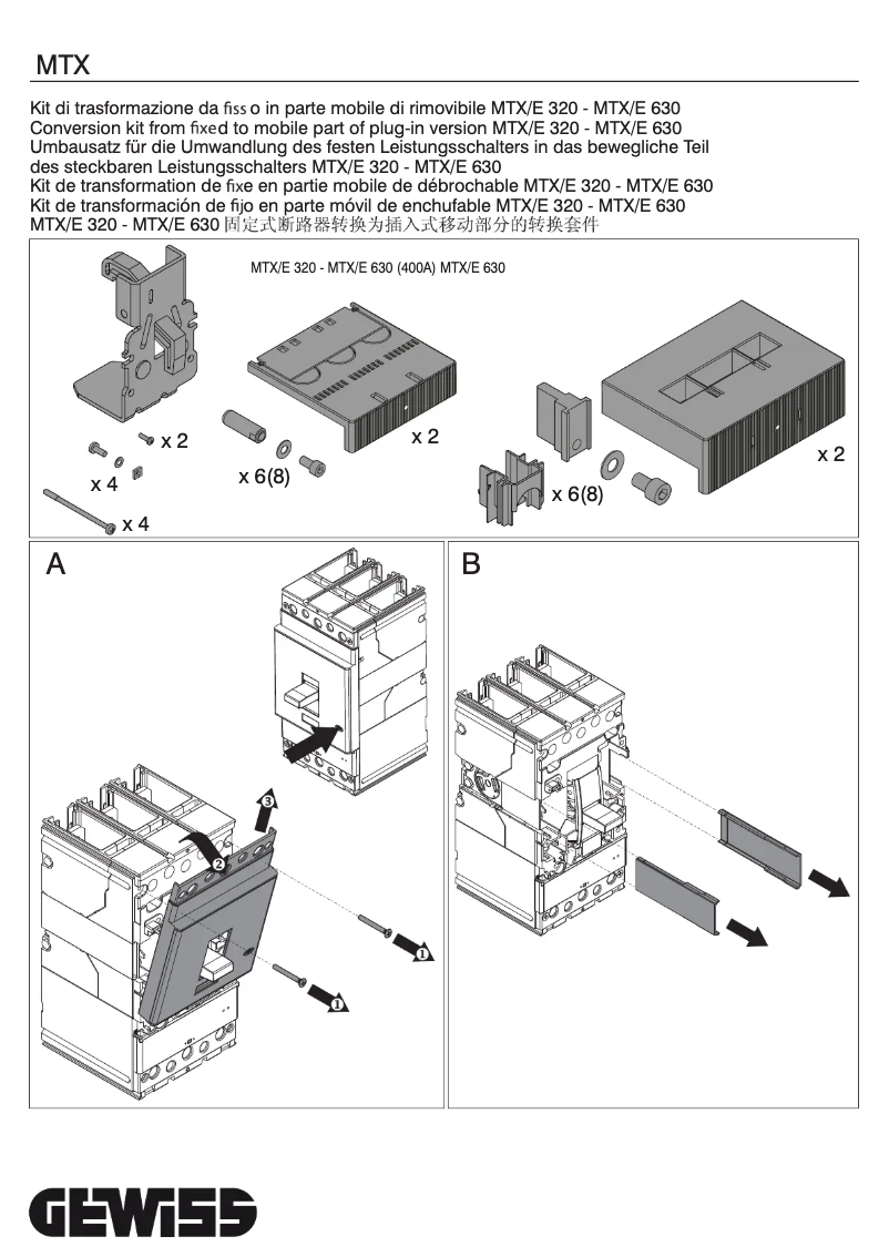 Imagen de la primera página del manual del dispositivo GWD8058