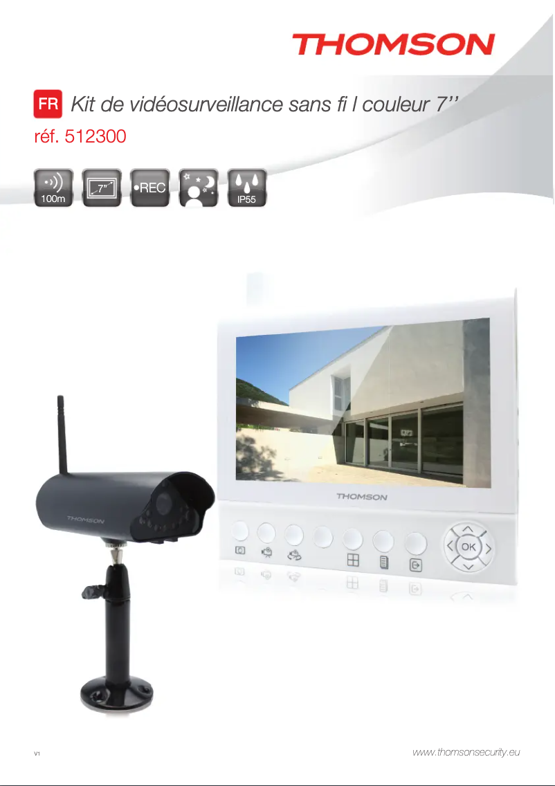 Imagen de la primera página del manual del dispositivo 512300