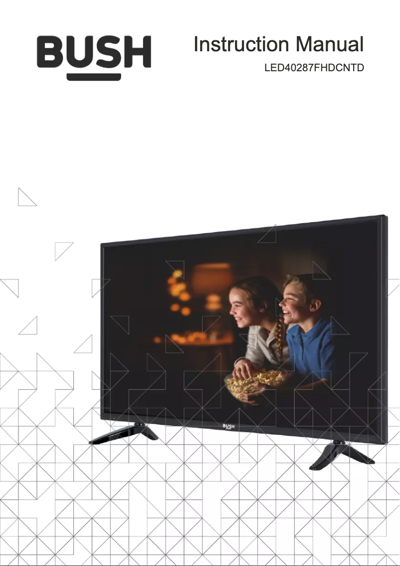 Imagen de la primera página del manual del dispositivo LED40287FHDCNTD