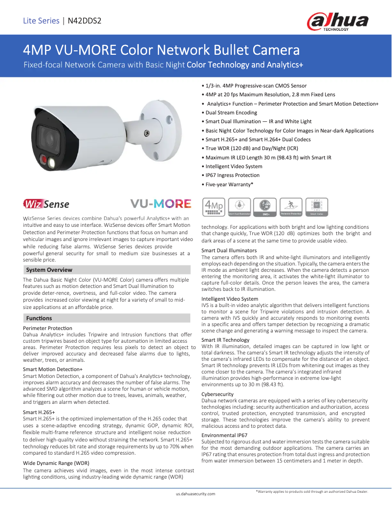 Imagen de la primera página del manual del dispositivo N42DDS2