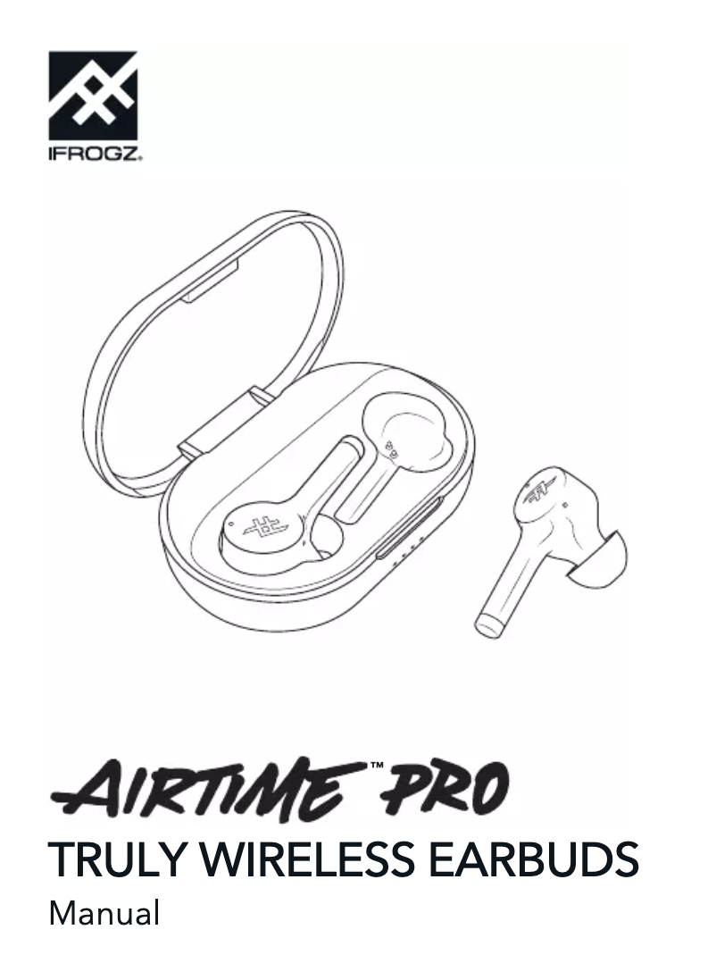 Página 1 del manual Manual de usuario ifrogz Airtime Pro