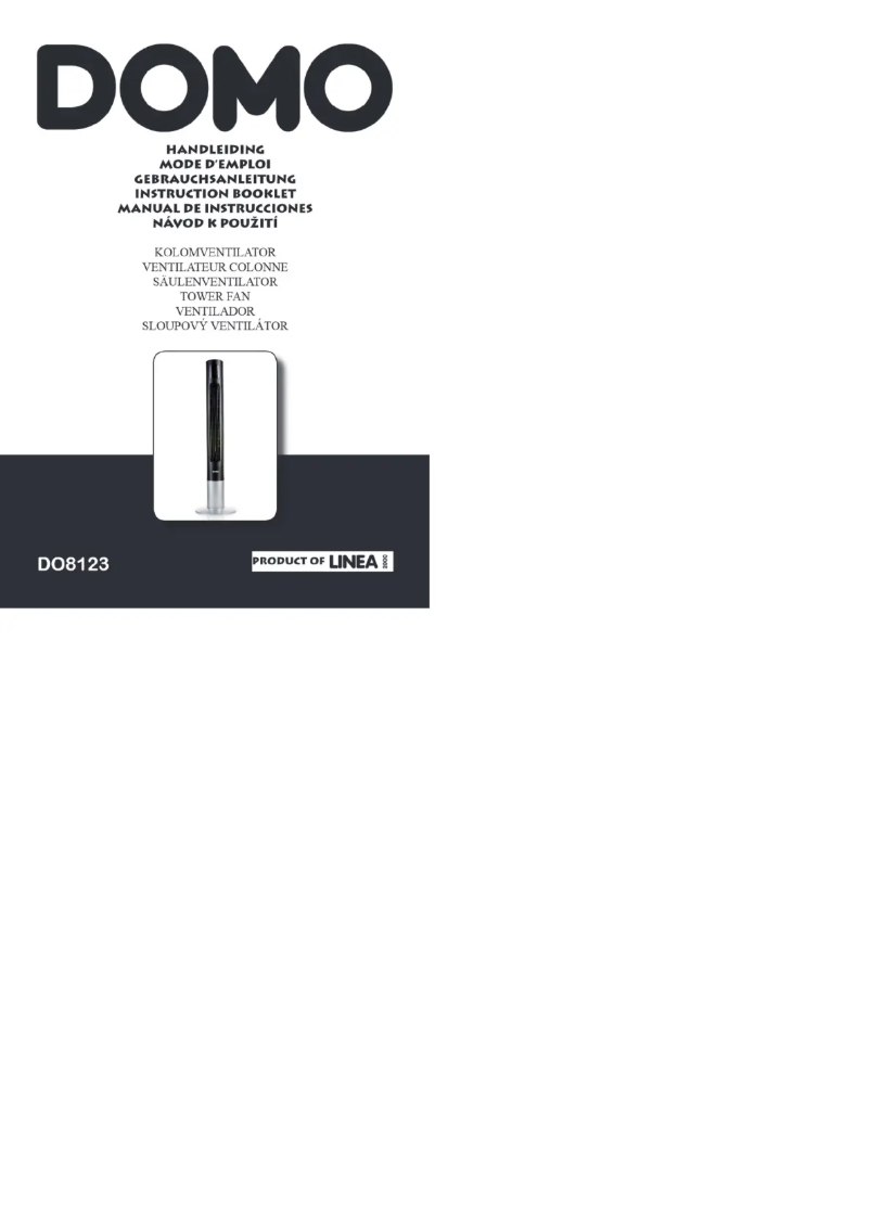 Imagen de la primera página del manual del dispositivo DO8123