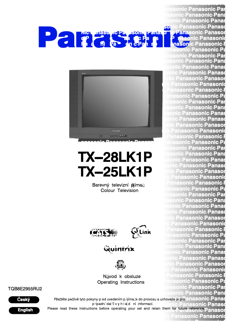 Página 1 del manual Manual de usuario Panasonic TX-28LK1P