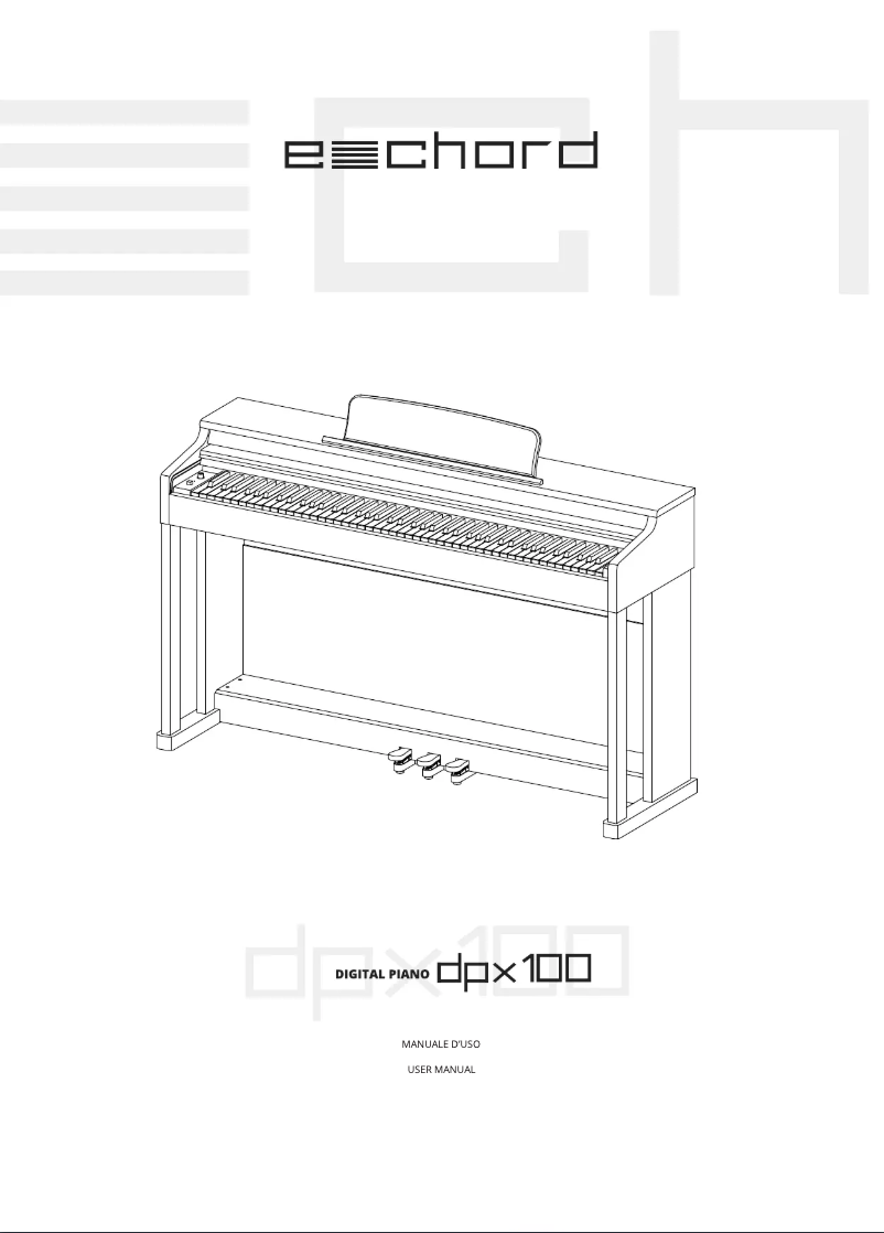 Imagen de la primera página del manual del dispositivo DPX100