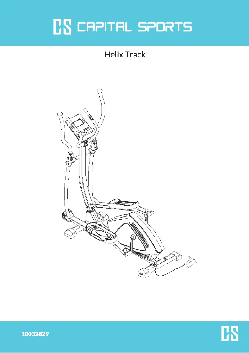 Página nº 1 - Manual de usuario Capital Sports Helix Track