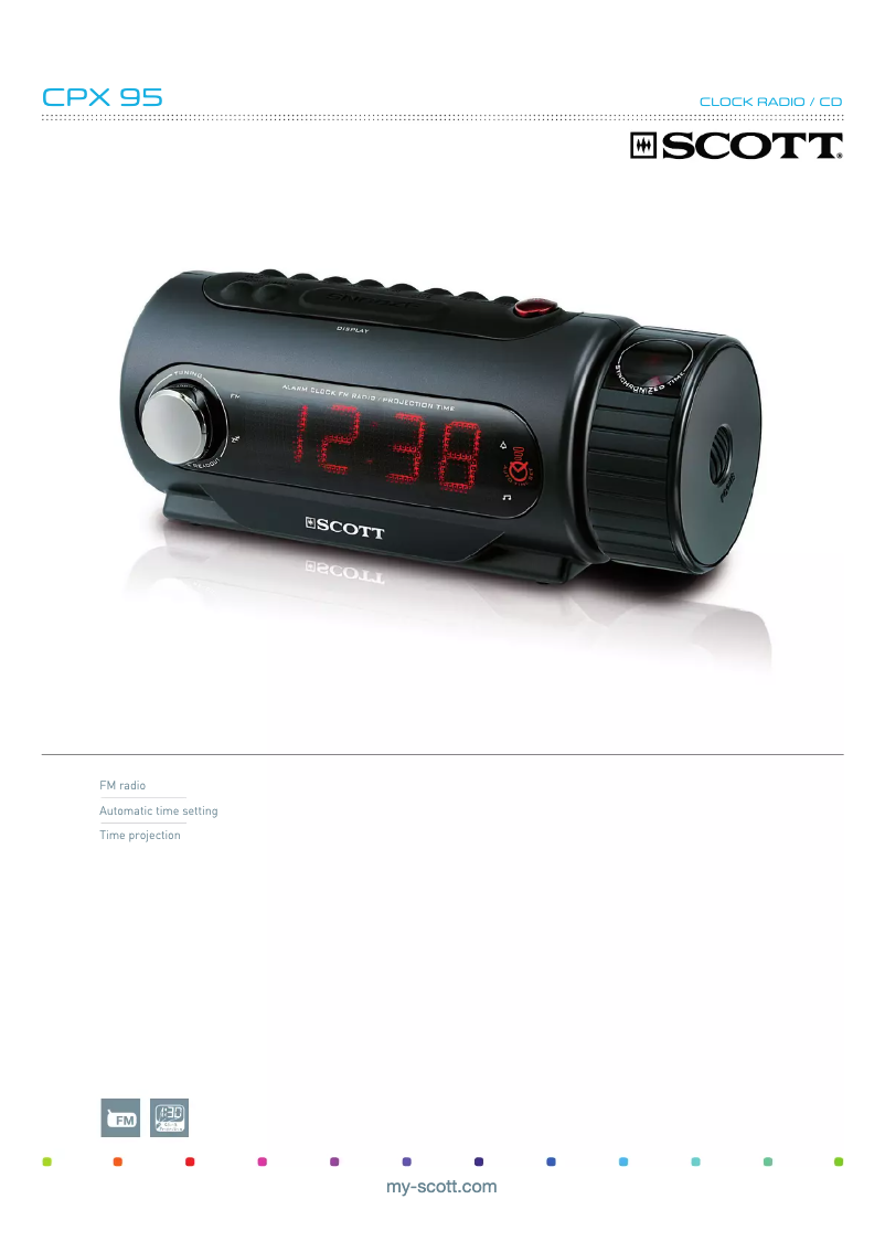 Imagen de la primera página del manual del dispositivo CPX 95