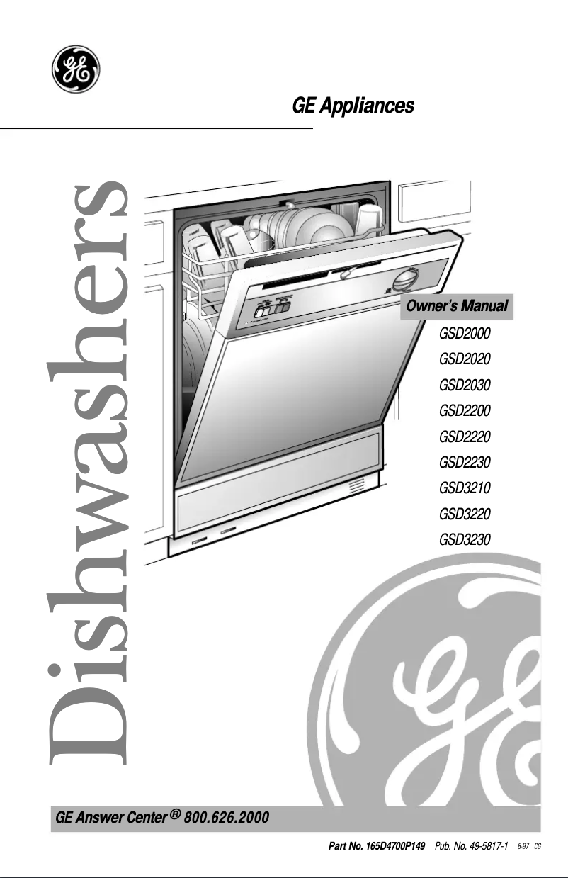 Imagen de la primera página del manual del dispositivo GSD2020ZBB