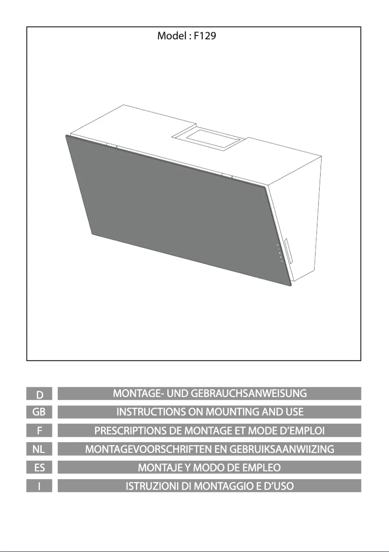 Página 1 del manual Manual de usuario Airforce F129