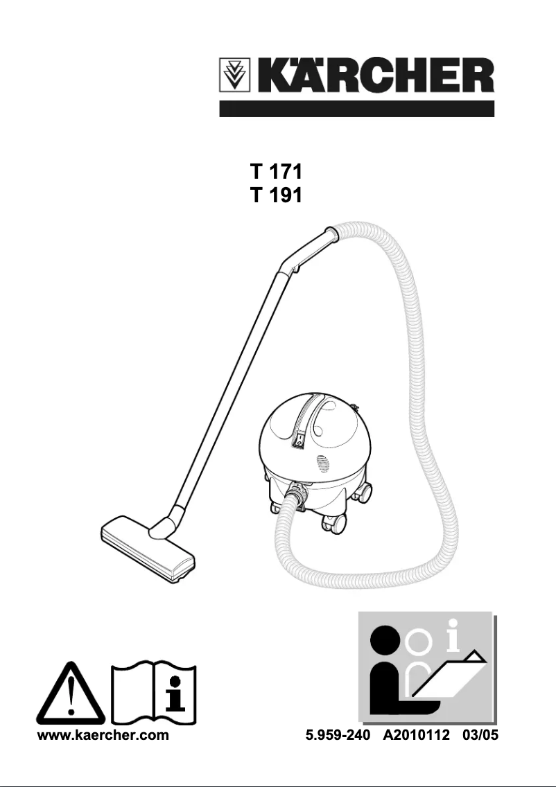 Imagen de la primera página del manual del dispositivo T 191