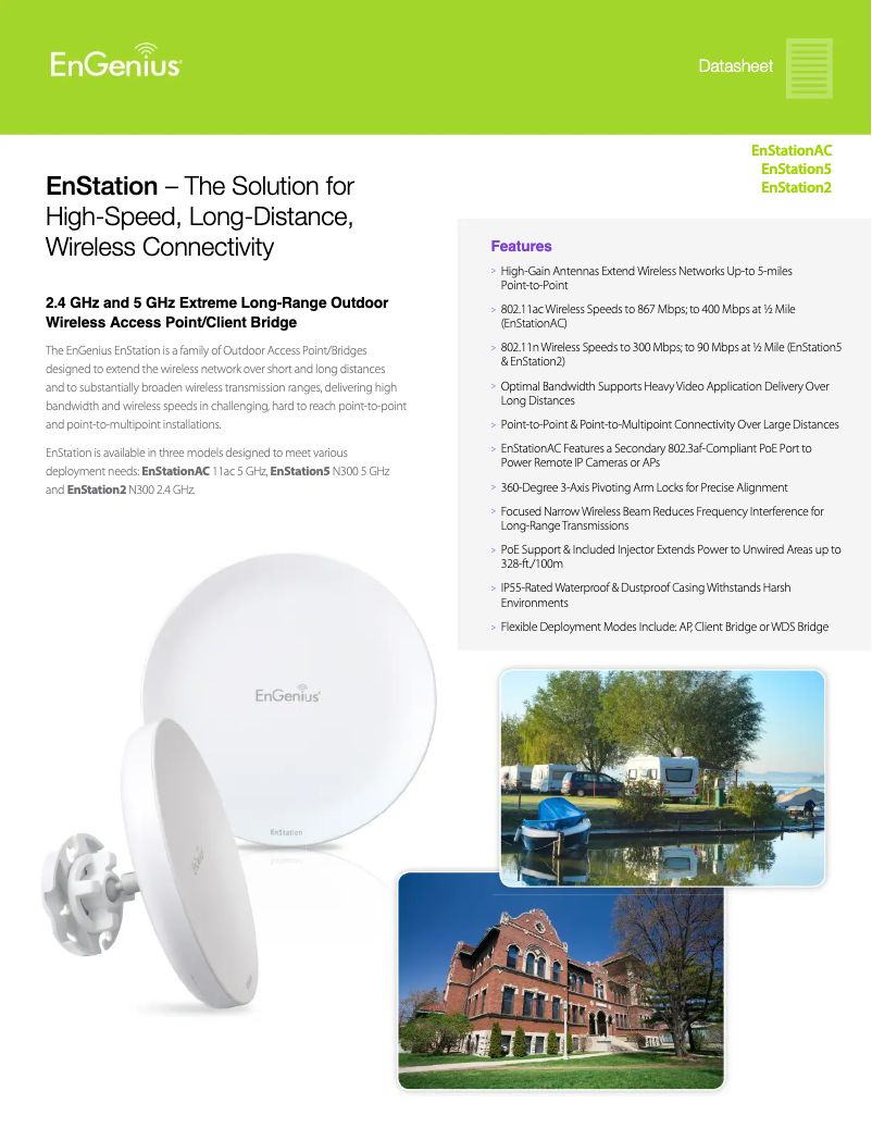 Página 1 del manual Manual de usuario EnGenius ENStationAC