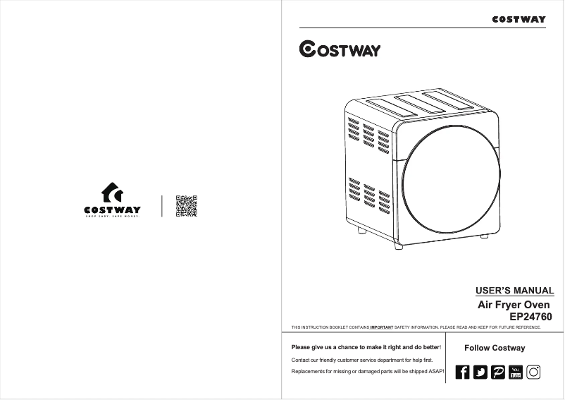 Imagen de la primera página del manual del dispositivo EP24760