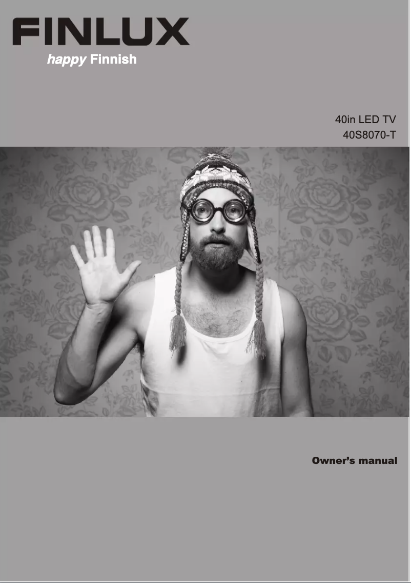 Página 1 del manual Manual de usuario Finlux 40S8070-T