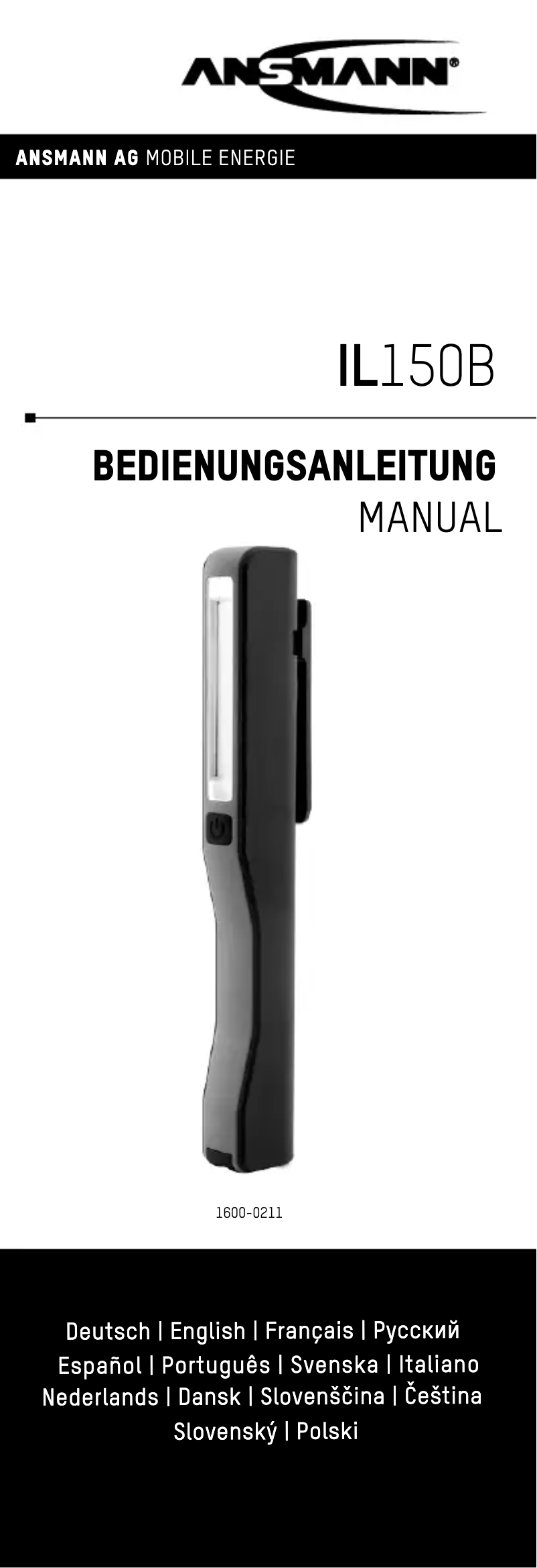 Imagen de la primera página del manual del dispositivo IL150B