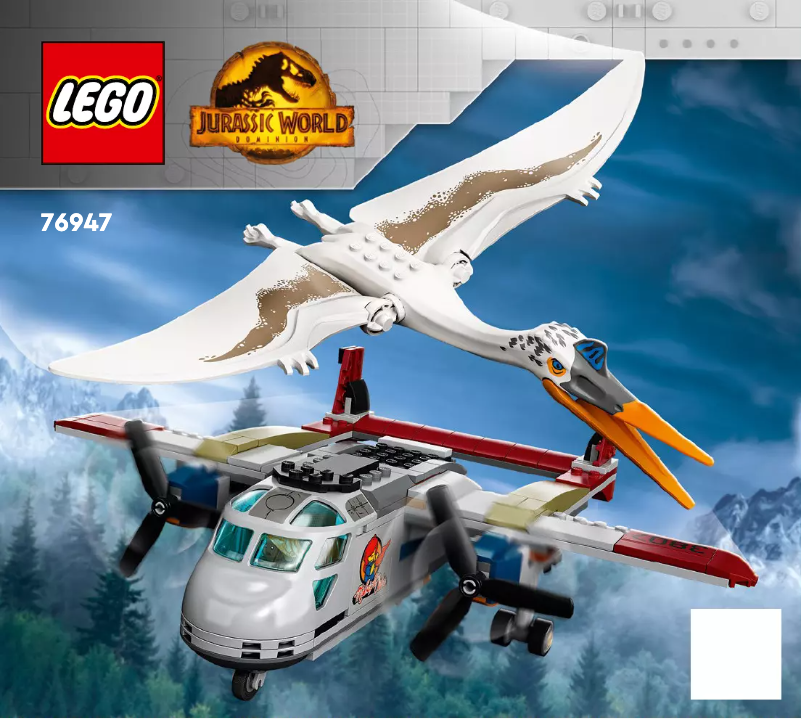 Página 1 del manual Manual de usuario Lego Jurassic World 76947