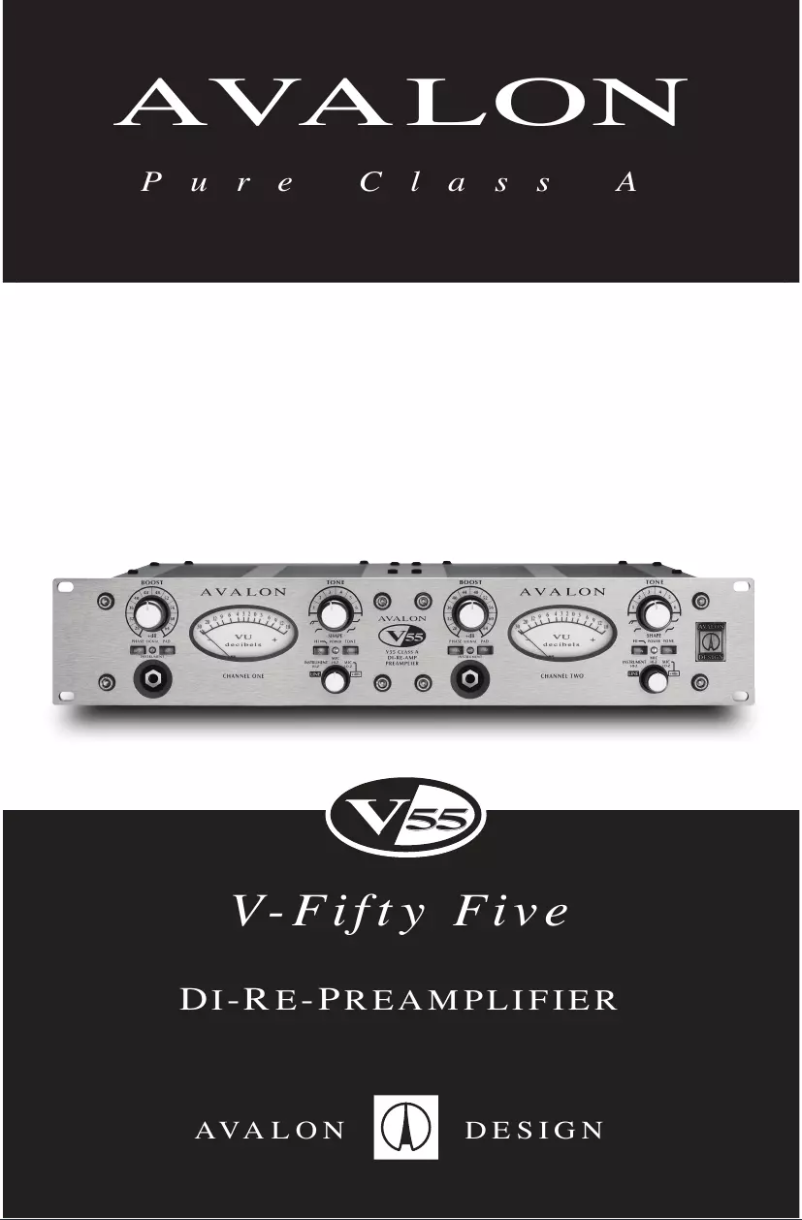 Imagen de la primera página del manual del dispositivo V55