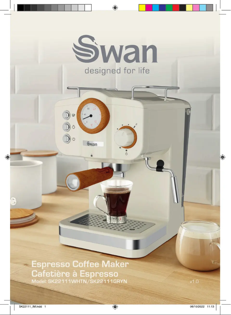 Imagen de la primera página del manual del dispositivo SK22111