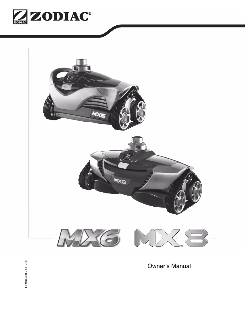 Imagen de la primera página del manual del dispositivo MX6