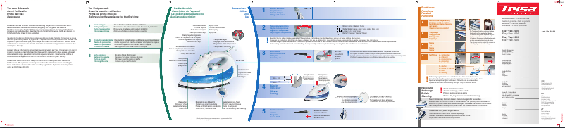 Página 1 del manual Manual de usuario Trisa Easy Vap 2000