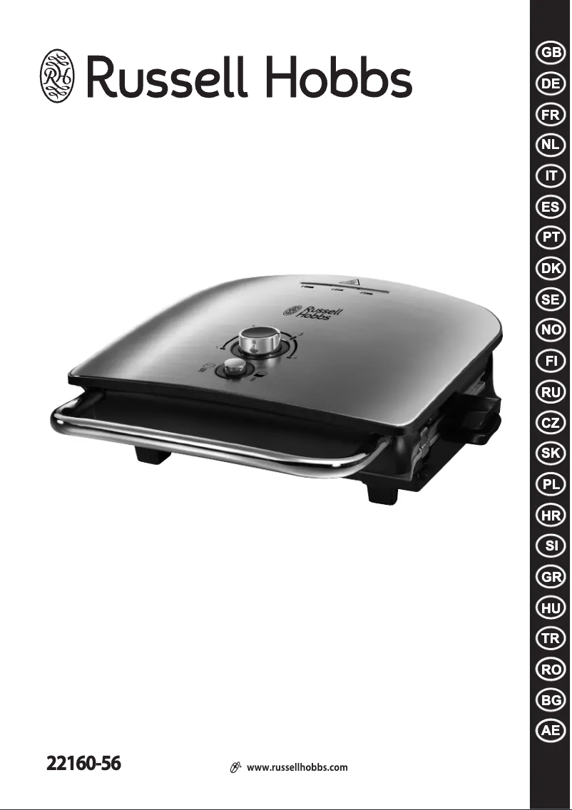 Página 1 del manual Manual de usuario Russell Hobbs 22160-56