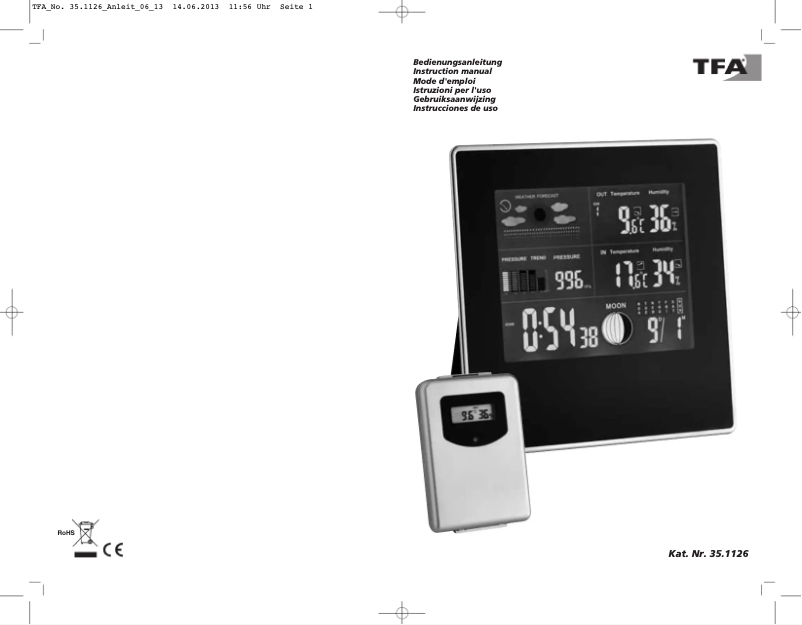 Página nº 1 - Manual de usuario TFA Gallery