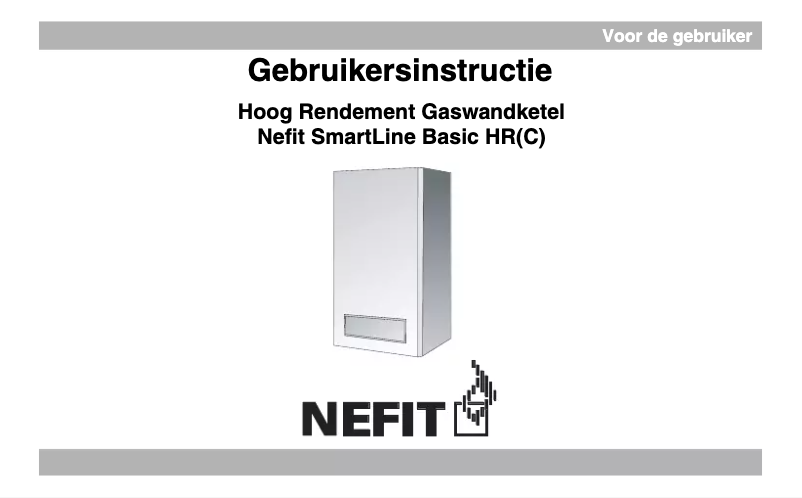Página 1 del manual Manual de usuario Nefit SmartLine Basic HR