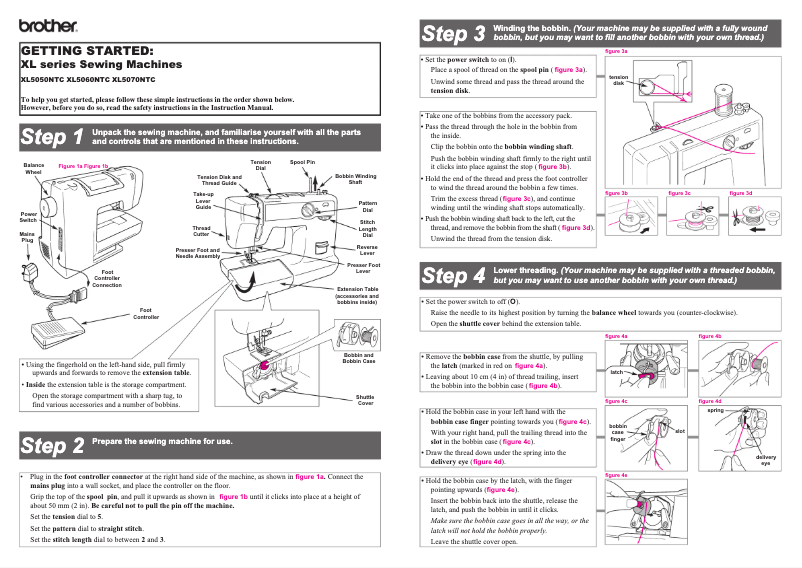 Imagen de la primera página del manual del dispositivo XL-5050
