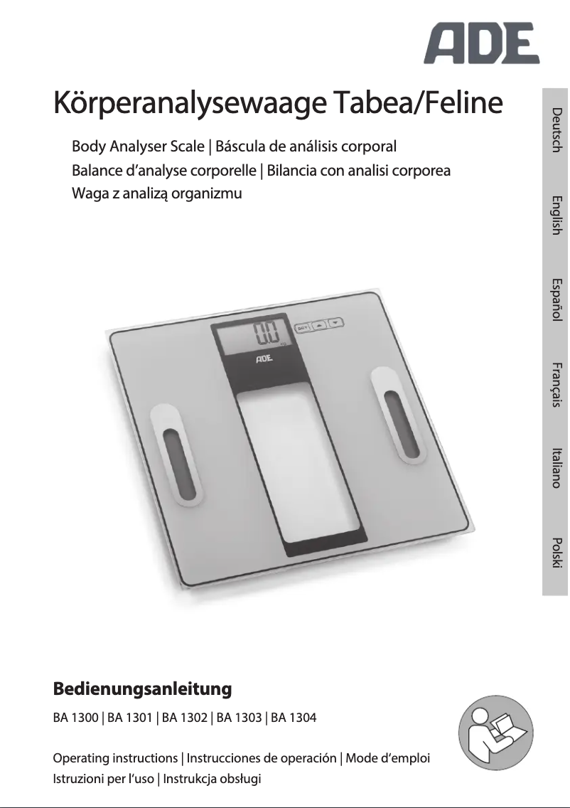 Imagen de la primera página del manual del dispositivo Tabea BA 1300