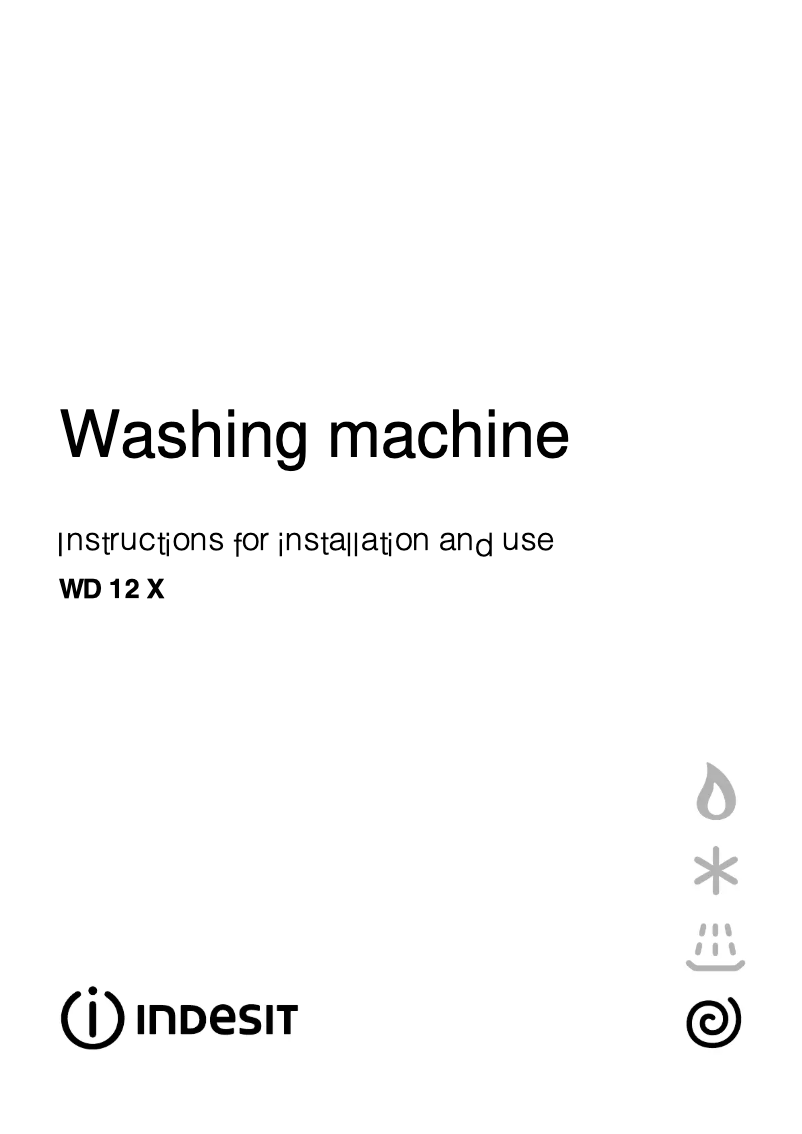 Imagen de la primera página del manual del dispositivo WD 12 X (UK)