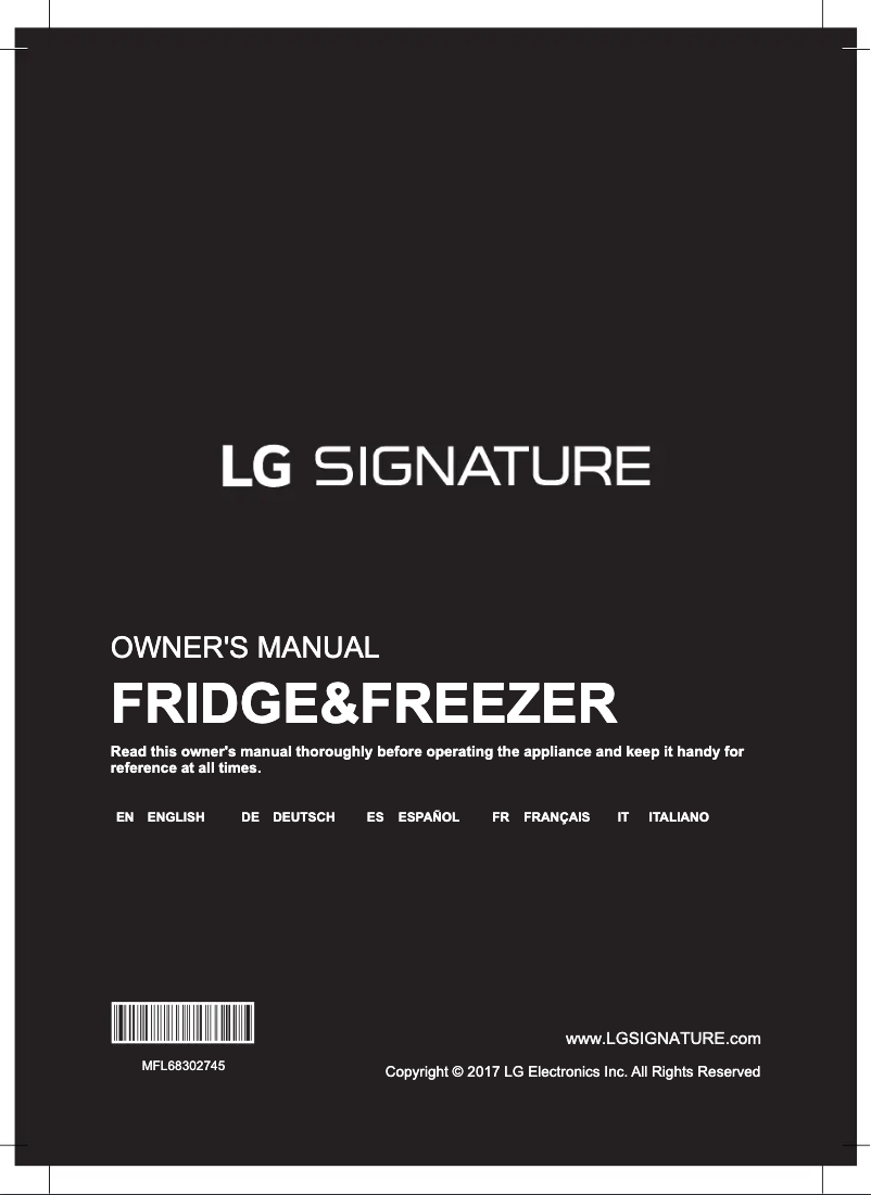 Imagen de la primera página del manual del dispositivo LSR100