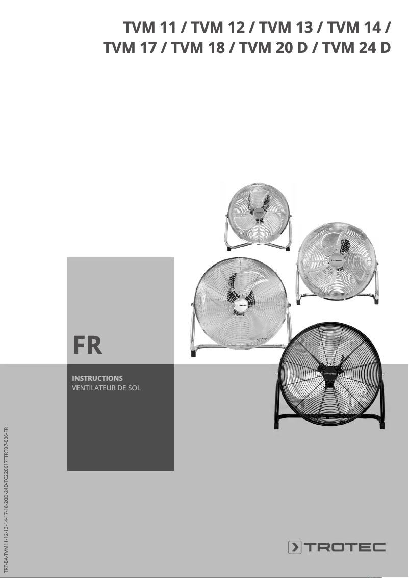 Imagen de la primera página del manual del dispositivo TVM 17