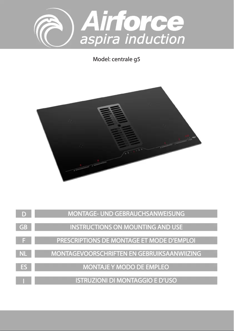 Página 1 del manual Manual de usuario Airforce Centrale G5