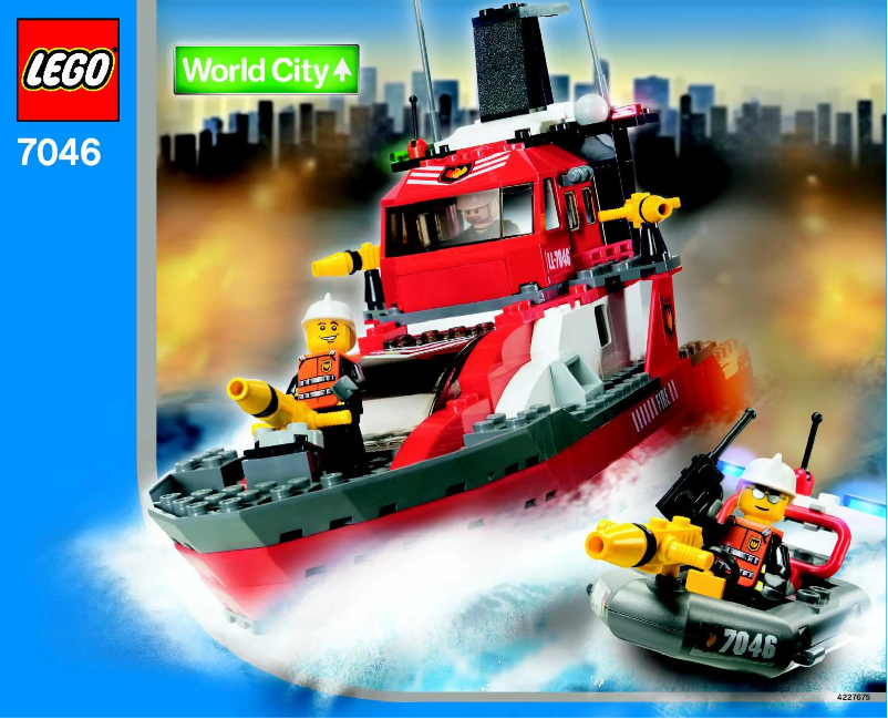 Página 1 del manual Manual de usuario Lego Fire Command Craft