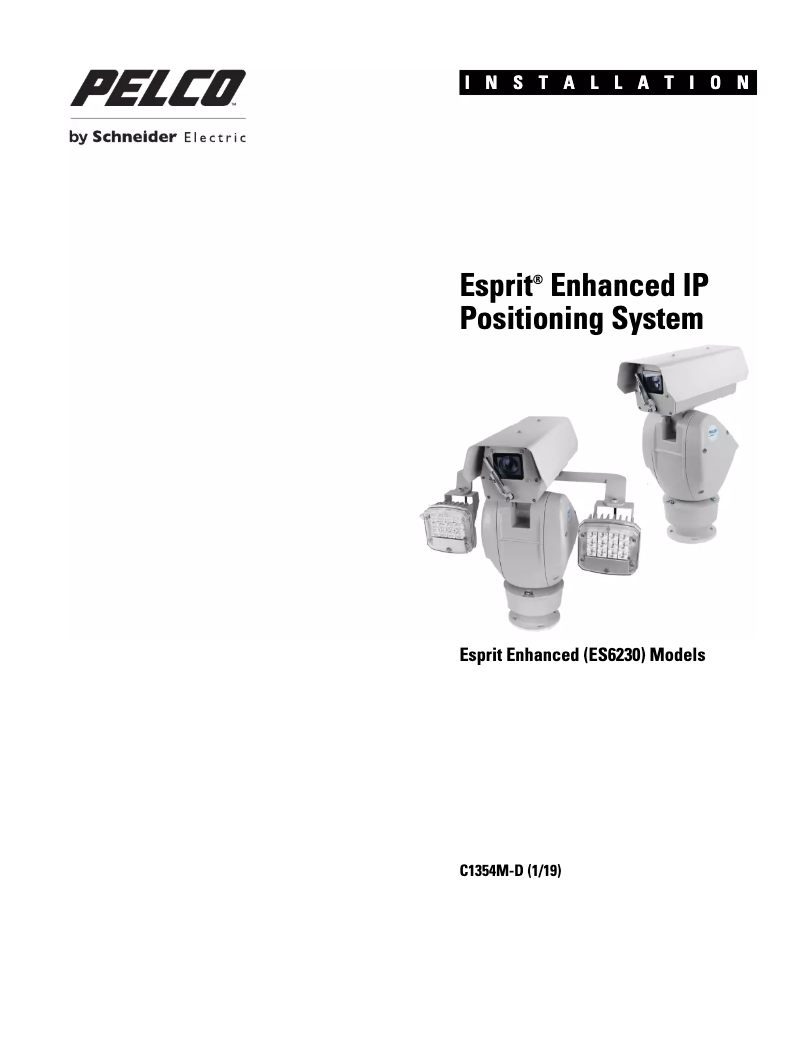 Imagen de la primera página del manual del dispositivo Esprit Enhanced ES6230-12P