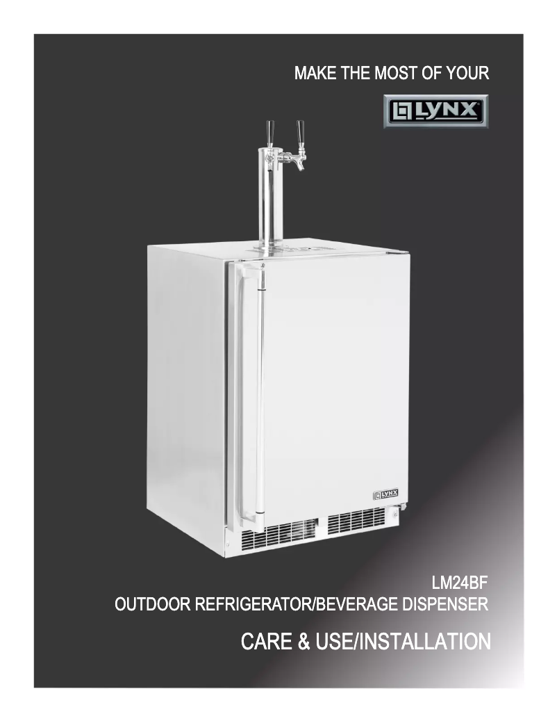 Página 1 del manual Manual de usuario Lynx LM24BFL