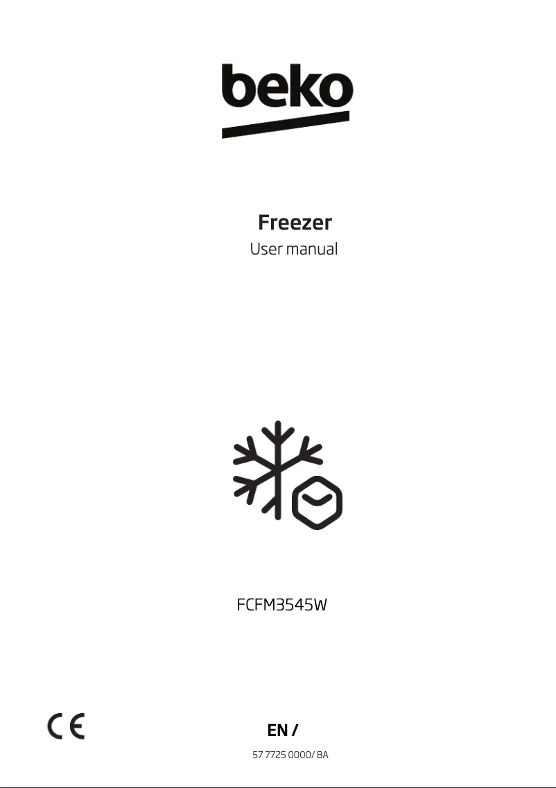 Página 1 del manual Manual de usuario Beko FFP3579
