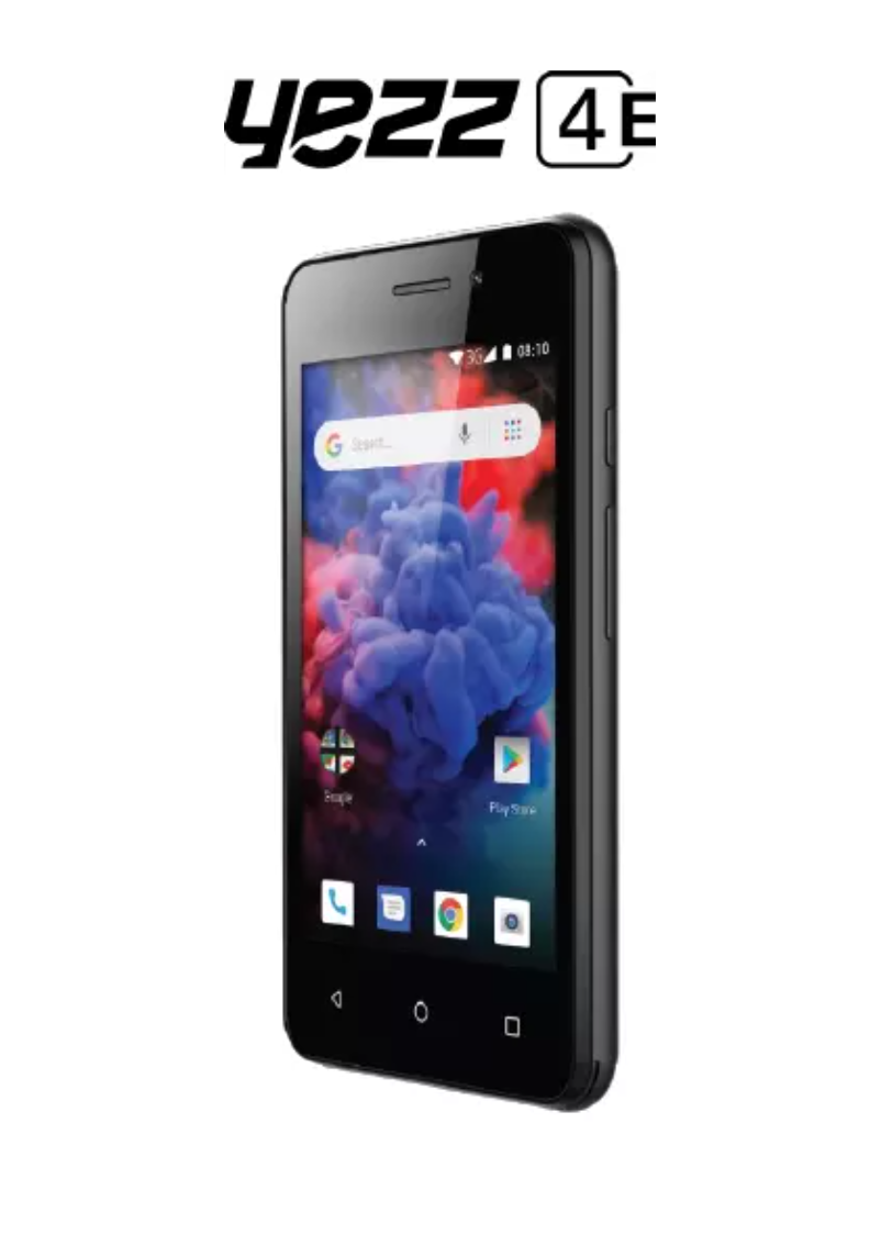 Imagen de la primera página del manual del dispositivo Andy 4E7