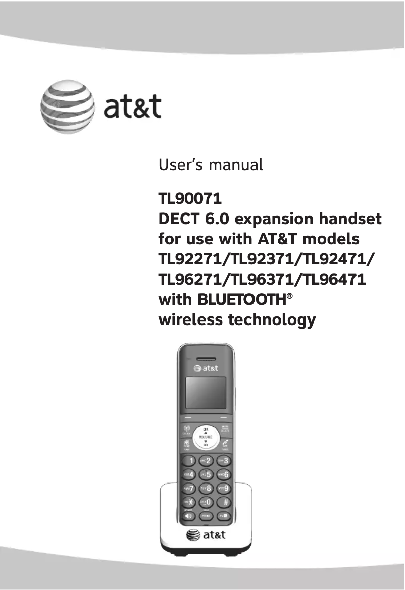 Imagen de la primera página del manual del dispositivo TL90071