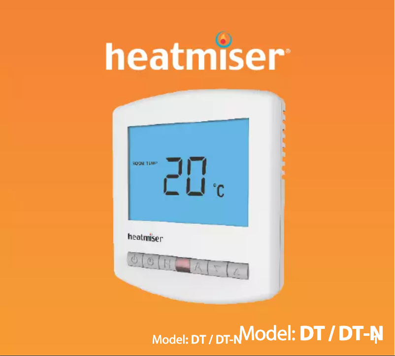 Página 1 del manual Manual de usuario Heatmiser DT