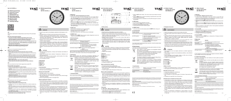 Imagen de la primera página del manual del dispositivo 60.3541.05