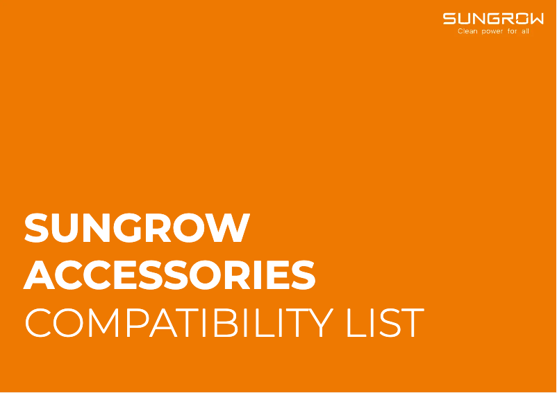 Imagen de la primera página del manual del dispositivo SG125HX