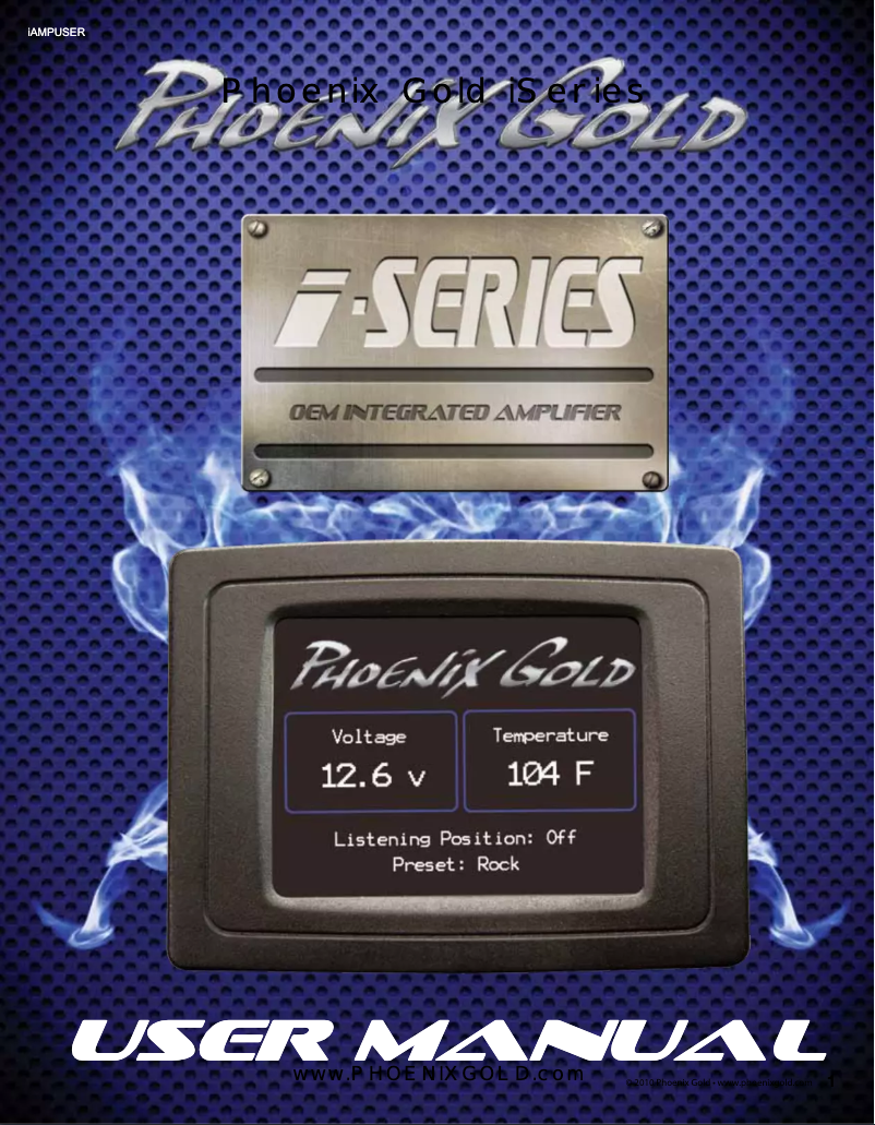 Página 1 del manual Manual de usuario Phoenix Gold ISeries