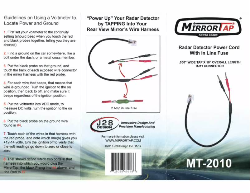 Página 1 del manual Manual de usuario BlendMount MT-2010